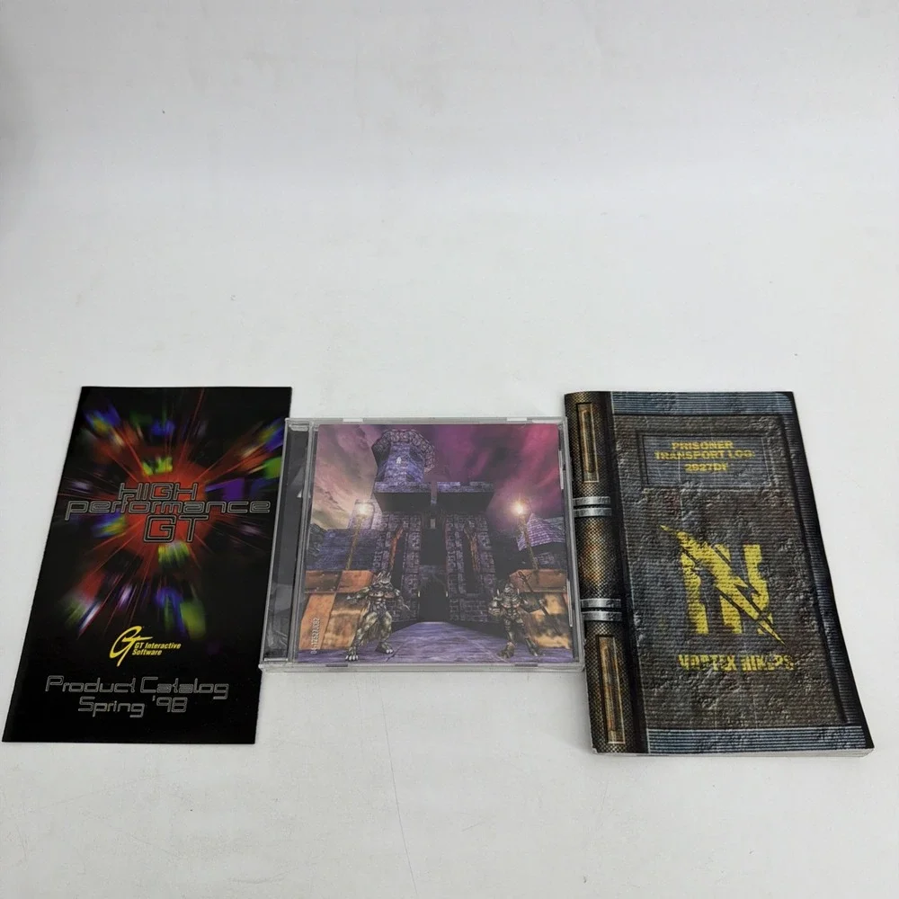 Unreal Complete CIB Windows PC 1998 Original Big Box FPS Shooter